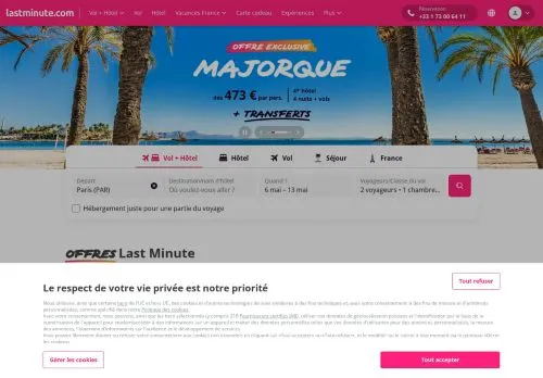 Lastminute mai 2026
