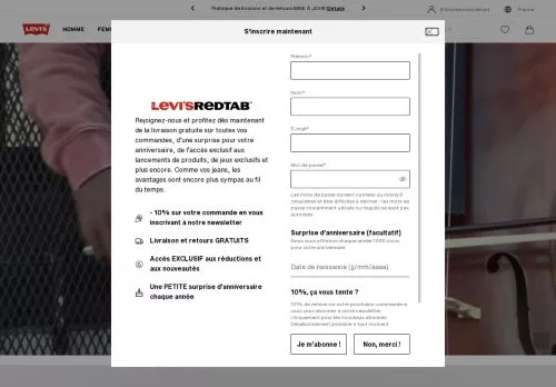 Levi's février 2026