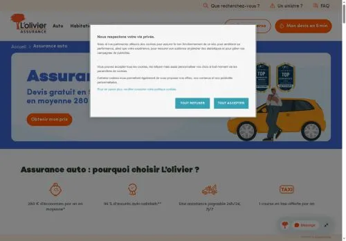 L'olivier Assurance Auto septembre 2026