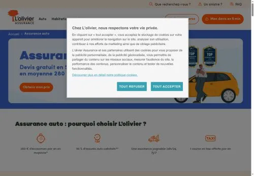 L'olivier Assurance Auto avril 2026