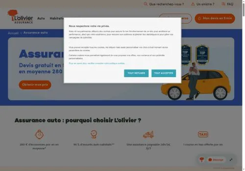 L'olivier Assurance Auto juillet 2026