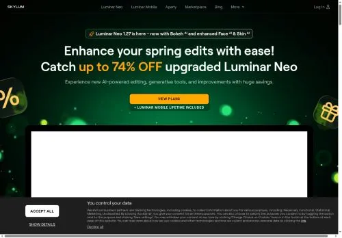 Luminar Neo avril 2026