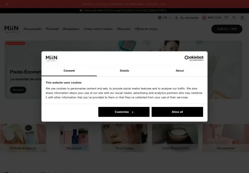 Miin Cosmetics septembre 2026
