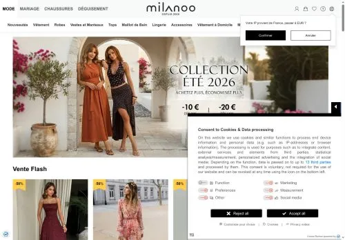 Milanoo mai 2026
