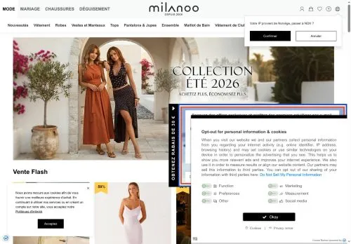 Milanoo août 2026