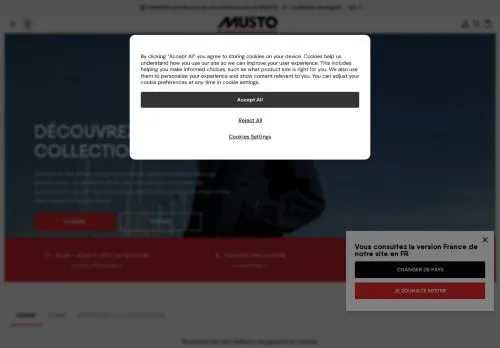 Musto juillet 2026