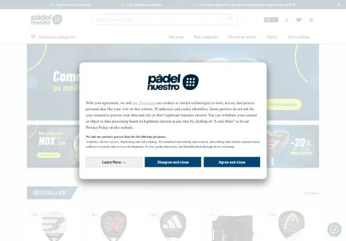 Padel Nuestro avril 2026