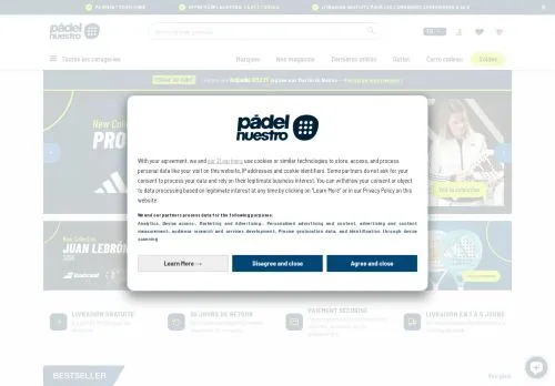 Padel Nuestro juillet 2026