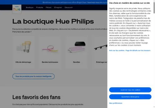 Philips Hue avril 2026