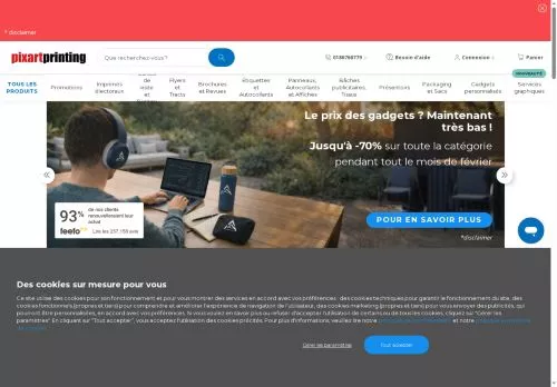 Pixartprinting février 2026