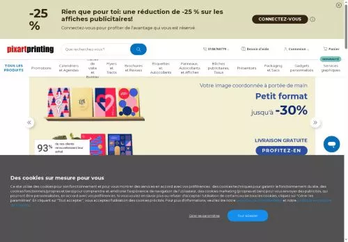 Pixartprinting janvier 2026