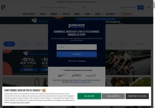 Private Sport Shop mai 2026