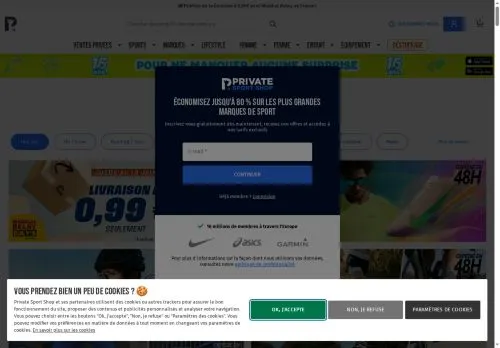 Private Sport Shop juin 2026