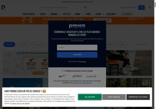 Private Sport Shop juin 2026