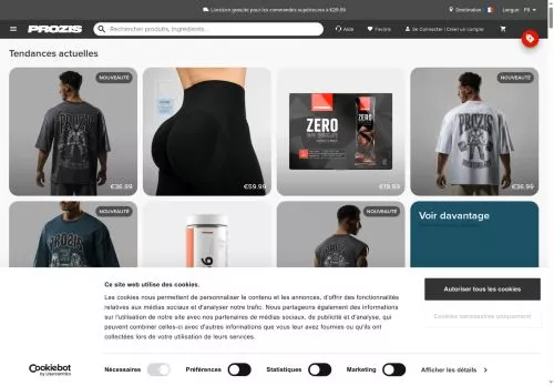 Prozis décembre 2025