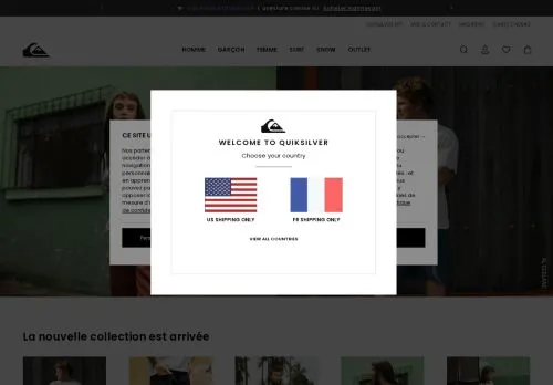 Quiksilver avril 2026