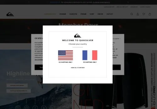 Quiksilver mai 2026