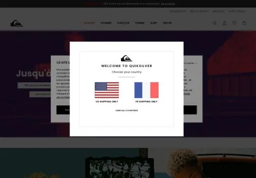 Quiksilver juin 2026