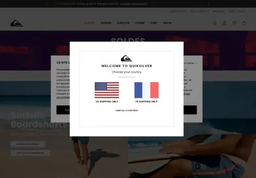 Quiksilver juillet 2026