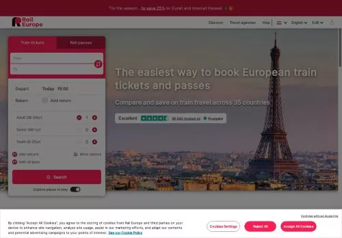 Rail Europe décembre 2025