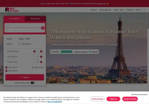 Rail Europe mars 2026