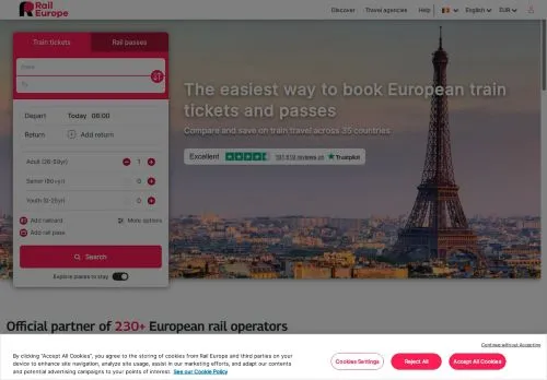 Rail Europe mai 2026