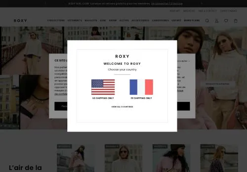 Roxy octobre 2026