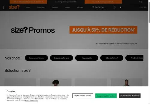 Size? avril 2026