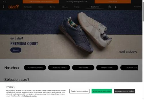 Size? août 2026