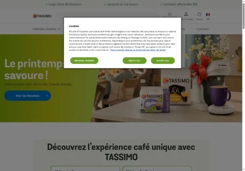 Tassimo mai 2026