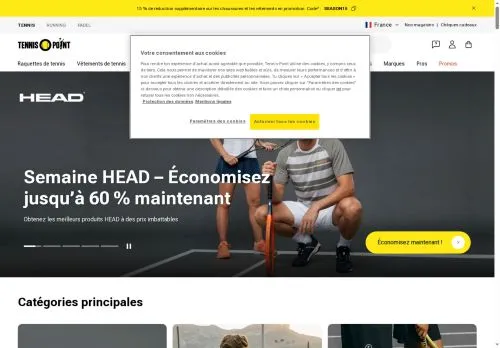 Tennis Point mars 2026