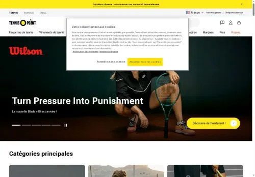 Tennis Point avril 2026