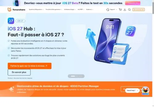 Tenorshare juin 2026