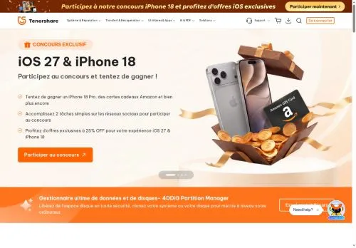 Tenorshare septembre 2026