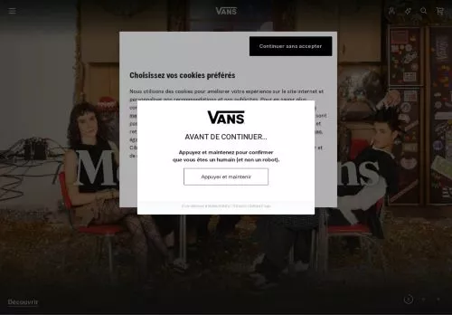 Vans décembre 2025