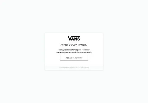 Vans septembre 2026