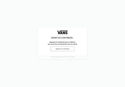 Vans octobre 2026