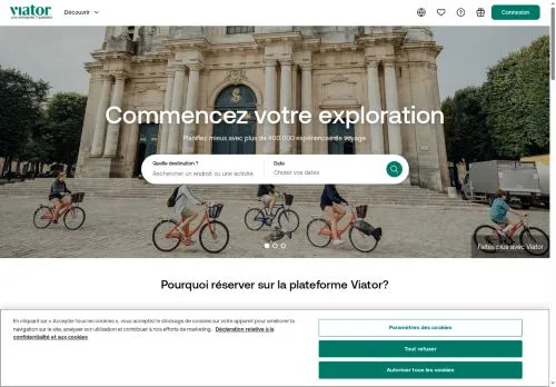 Viator juillet 2026
