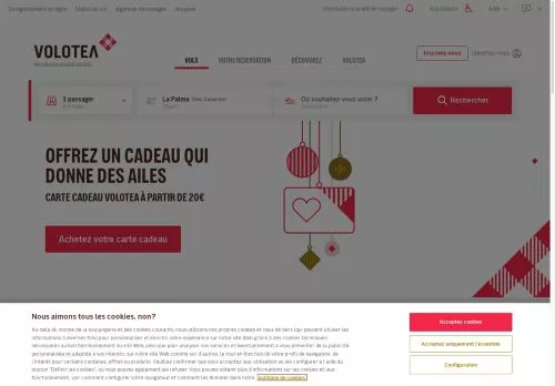 Volotea décembre 2025