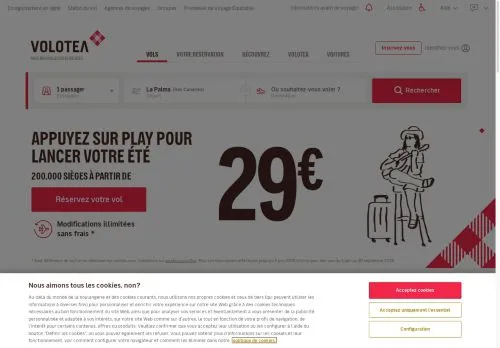 Volotea juin 2026
