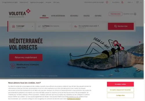 Volotea juillet 2026
