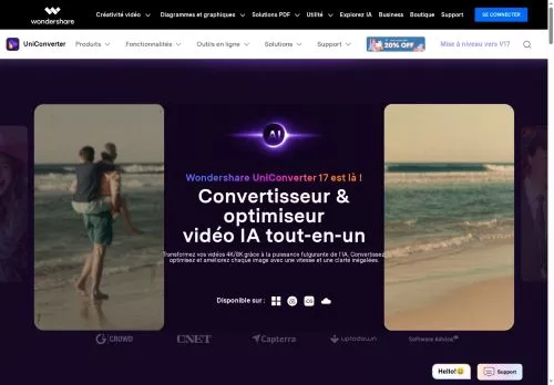 Wondershare UniConverter janvier 2026