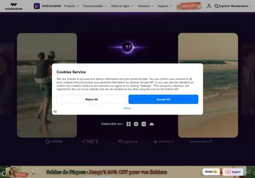 Wondershare UniConverter avril 2026