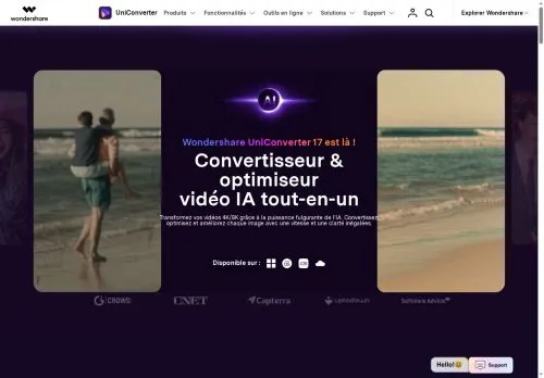 Wondershare UniConverter avril 2026