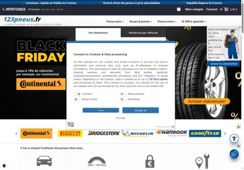 123pneus décembre 2025