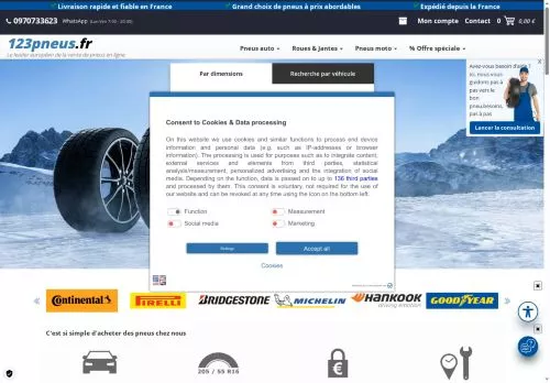 123pneus décembre 2025