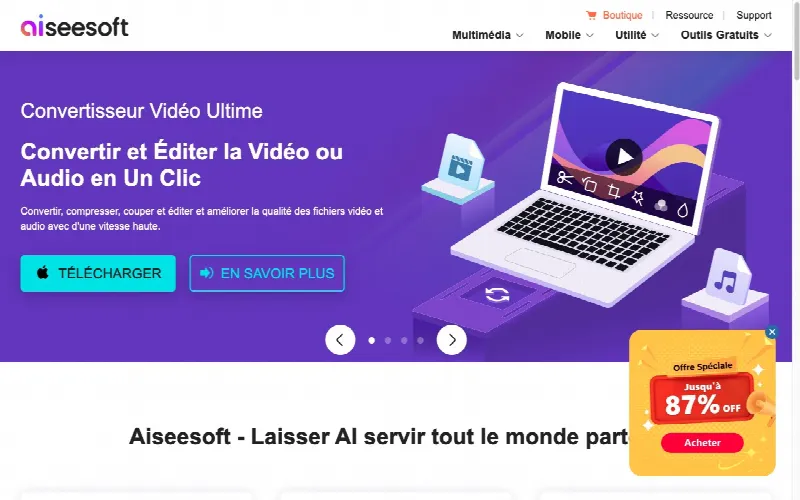 Aiseesoft octobre 2026