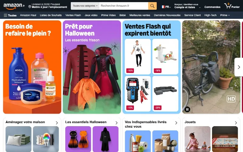 Amazon octobre 2026