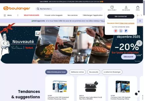 Boulanger décembre 2025