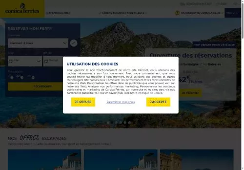 Corsica Ferries décembre 2025